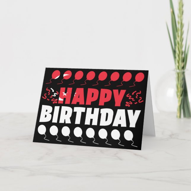 Singapore Flagga Patriotic Birthday Kort (Framsida)