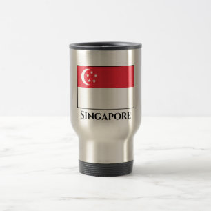 Singapore Flagga Resemugg