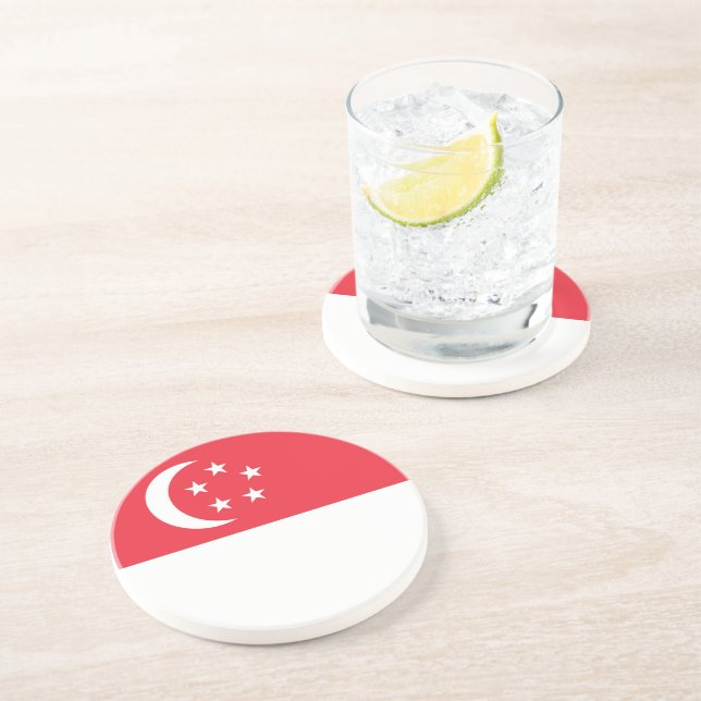 Singapore flagga underlägg (Sidan)