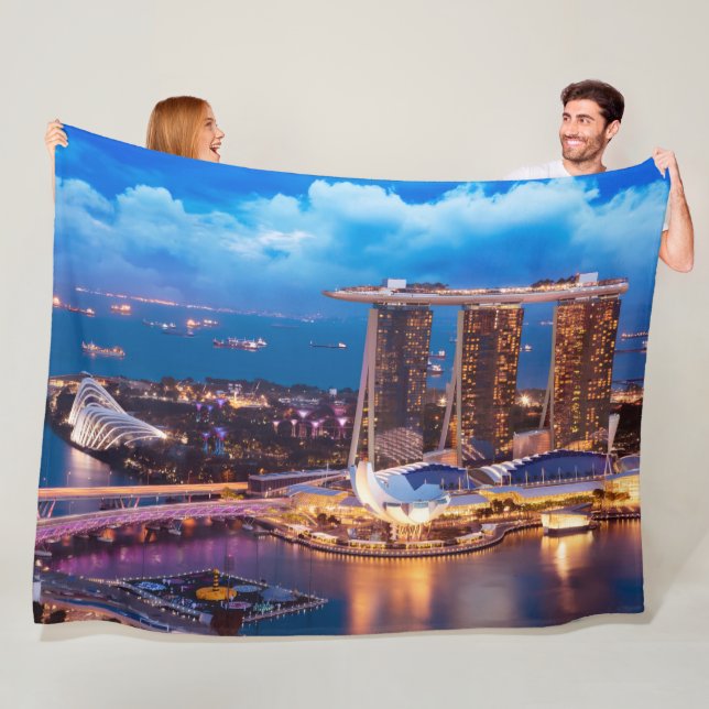 Singapore Fleece Blanket (På plats)