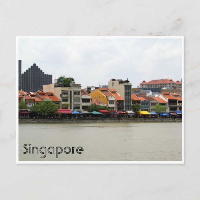 singapore flod vykort (Framsida)