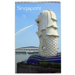Singapore fotografering kalender