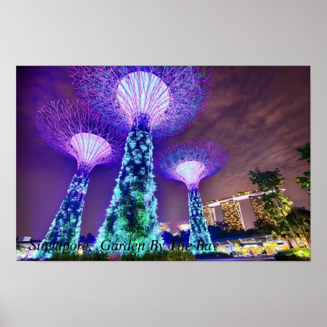 Singapore, Garden by Bay Poster (Framsidan)