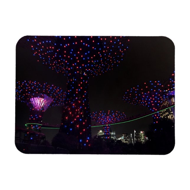 Singapore Gardens efter Bay #3 Magnet (Horisontell)