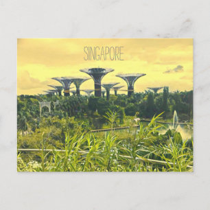 Singapore Gardens efter Bay Vykort