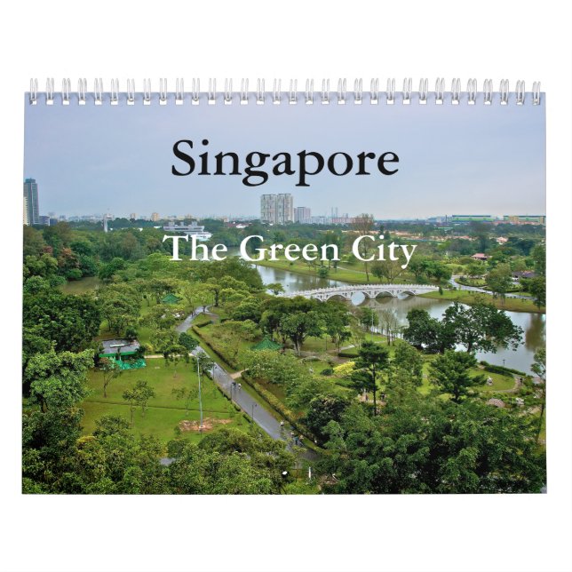 Singapore - Grönten City Kalender (Omslag)