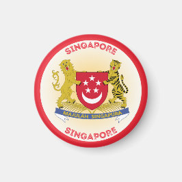 Singapore Heritage-emblem Magnet
