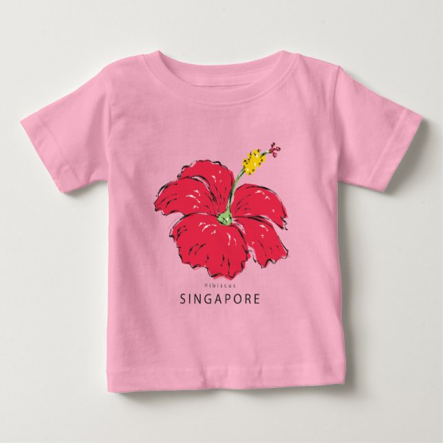 SINGAPORE HIBISCUS-SAMLING TEE (Framsida)