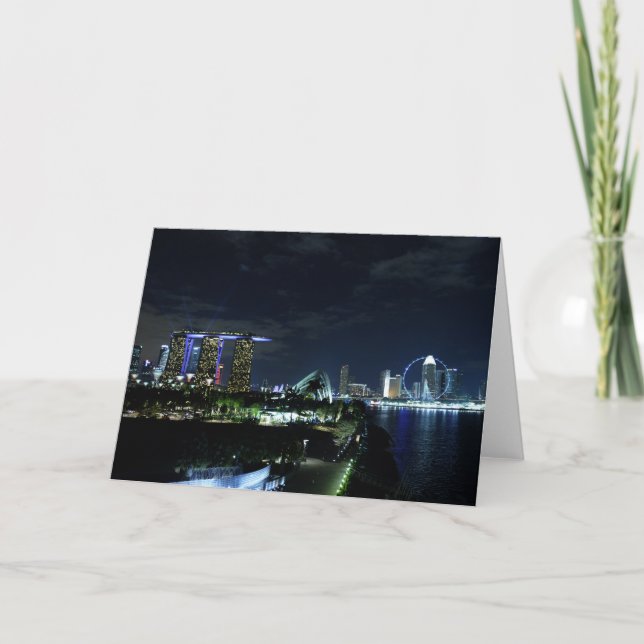 Singapore horisont kort (Framsida)