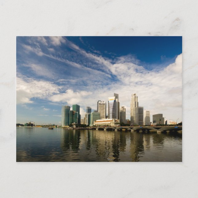 Singapore horisont vykort (Framsida)