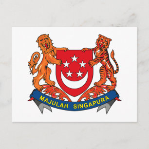 Singapore Jackar Arm Vykort
