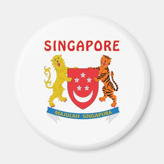 SINGAPORE Jackar av Arm Magnet (Framsidan)