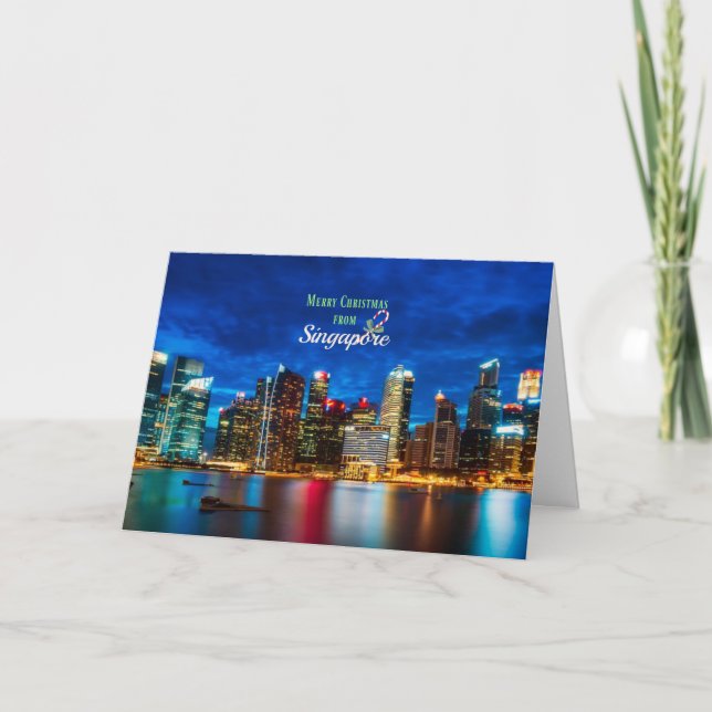 Singapore jul kort (Framsida)