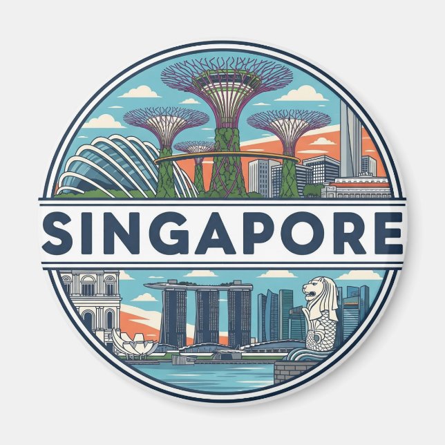 Singapore Magnet (Framsidan)