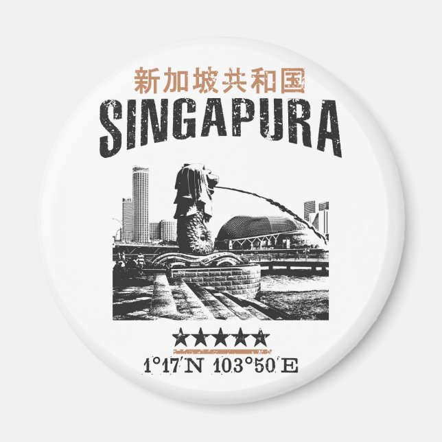Singapore Magnet (Framsidan)
