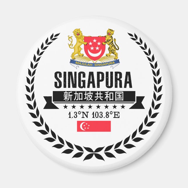 Singapore Magnet (Framsidan)