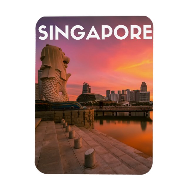 Singapore Magnet (Vertikal)