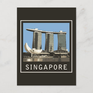 Singapore Marina Bay Sands Vykort