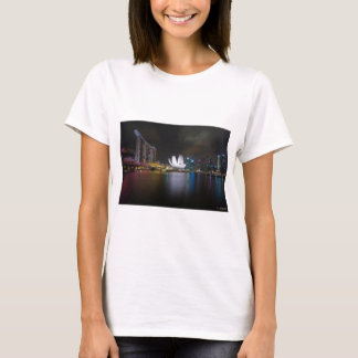 Singapore-Marina fjärd Tee Shirt