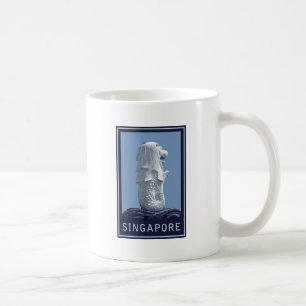 Singapore Merlion Kaffemugg