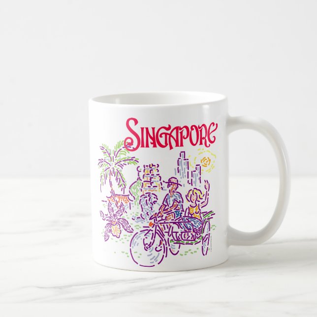 SINGAPORE mugg (Höger)