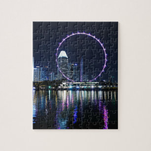 Singapore natthorisont pussel