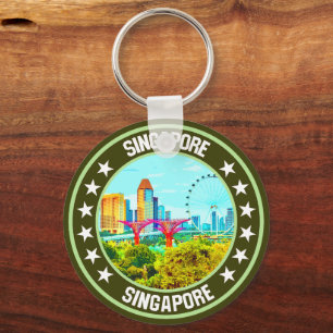 Singapore Nyckelring