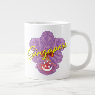 Singapore Patriot (Orchid) Jumbo Mugg