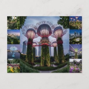 Singapore resa Superträd. Vykort