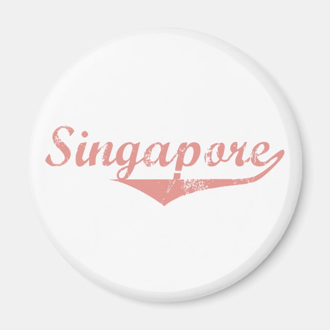Singapore Revolution Stil Magnet (Framsidan)