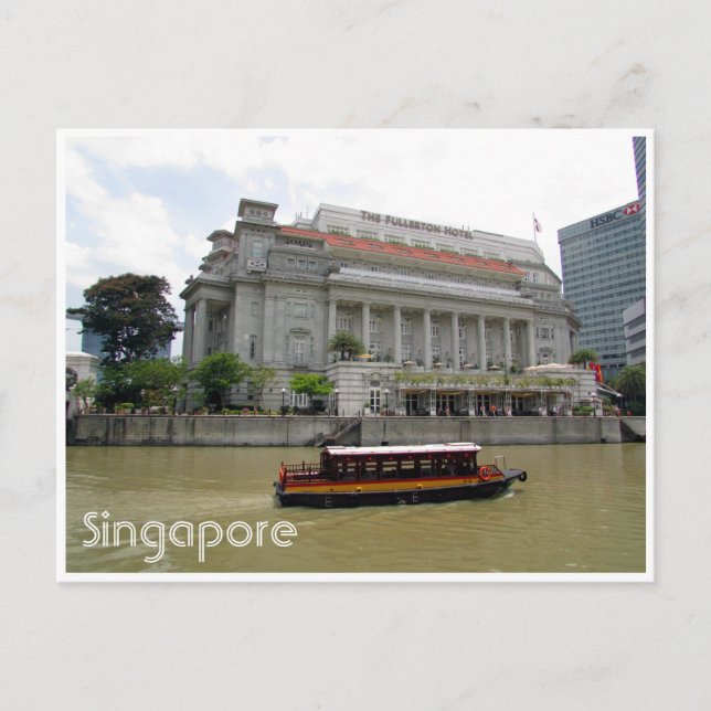 singapore River-hotell Vykort (Framsida)