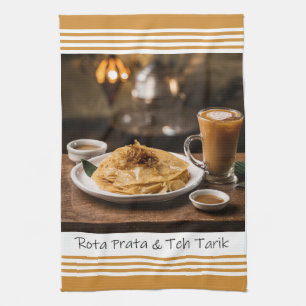 Singapore Roti Prata och Tarik Kitchen Towel Kökshandduk