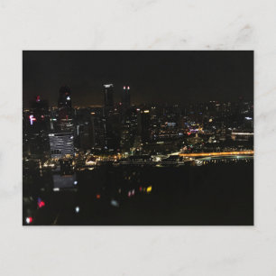 Singapore Skyline #4 vykort