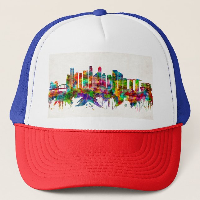 Singapore Skyline Keps (Framsida)