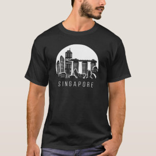 Singapore Skyline T Shirt