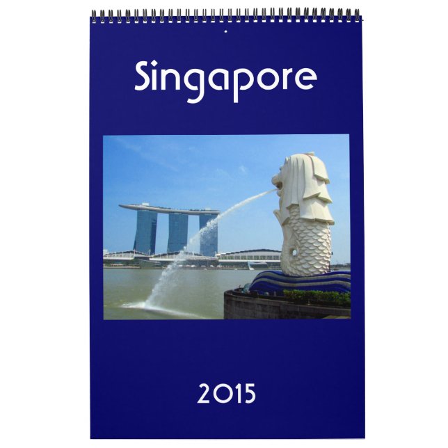 singapore stad 2015 kalender (Omslag)