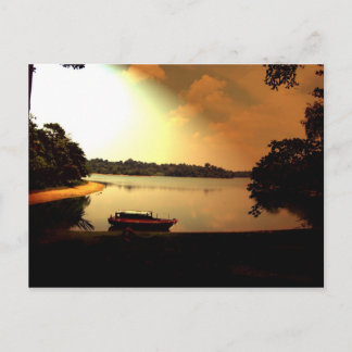 Singapore Sunset Vykort