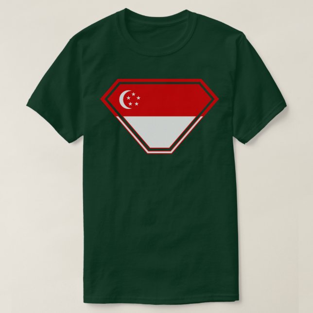 Singapore SuperEmdriven T Shirt (Design framsida)