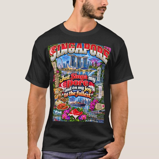 Singapore T-shirt (Framsida)