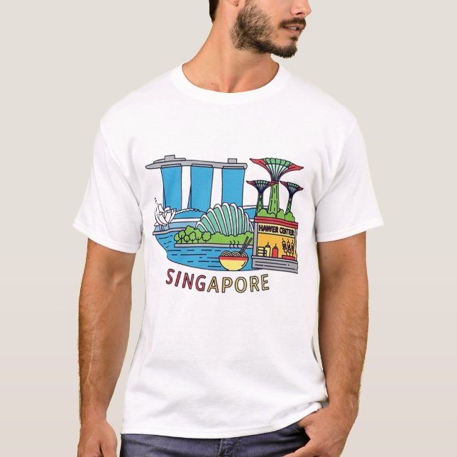 SINGAPORE T SHIRT (Framsida)