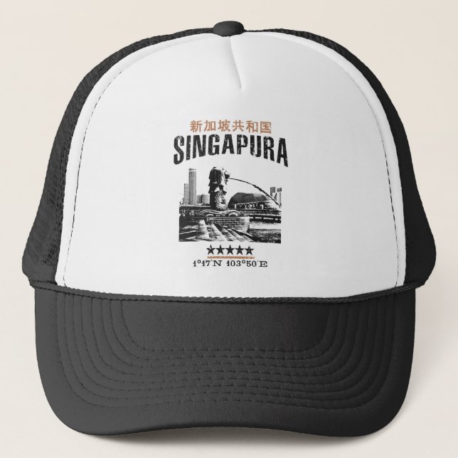 Singapore Truckerkeps (Framsida)