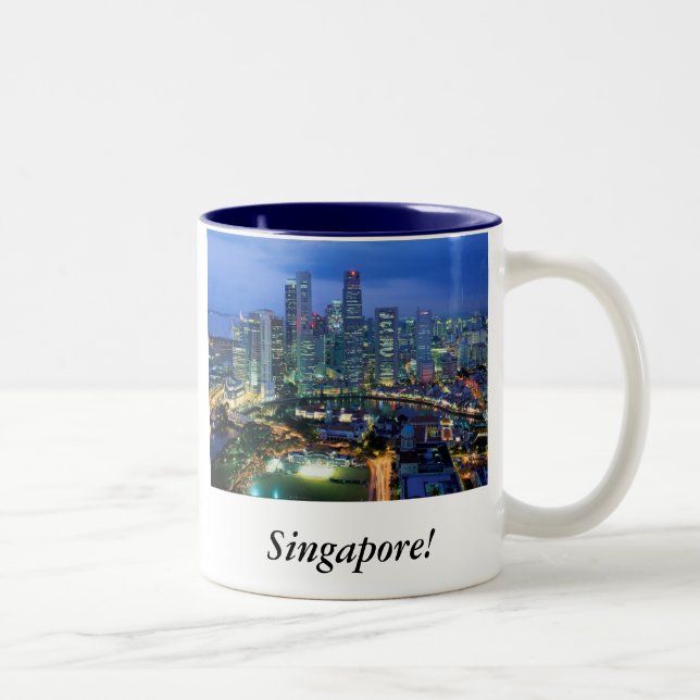 Singapore! Två-Tonad Mugg (Höger)