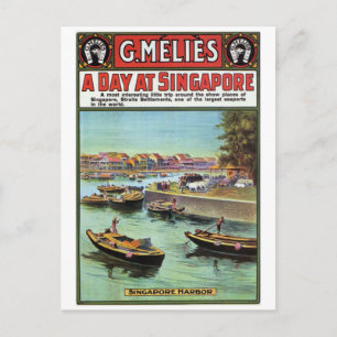 Singapore Vintage Reise Vykort