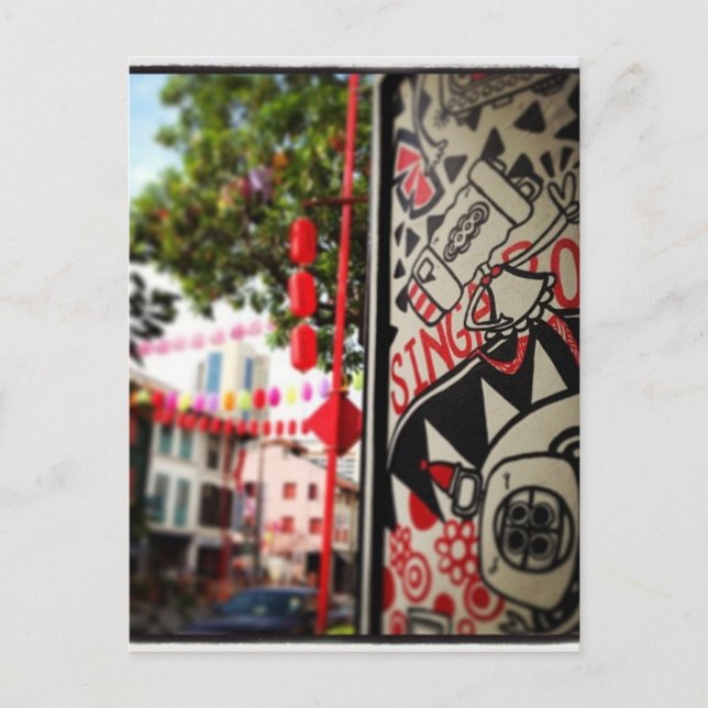 Singapore Vykort (Framsida)