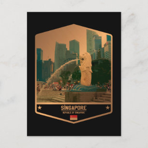 Singapore Vykort