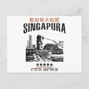 Singapore Vykort