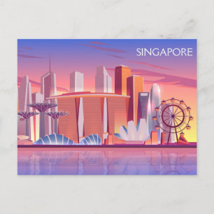 Singapore Vykort