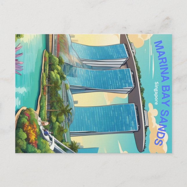 Singapore-vykort Vykort (Framsida)