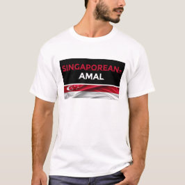 Singaporean-Amal Manar T Shirt