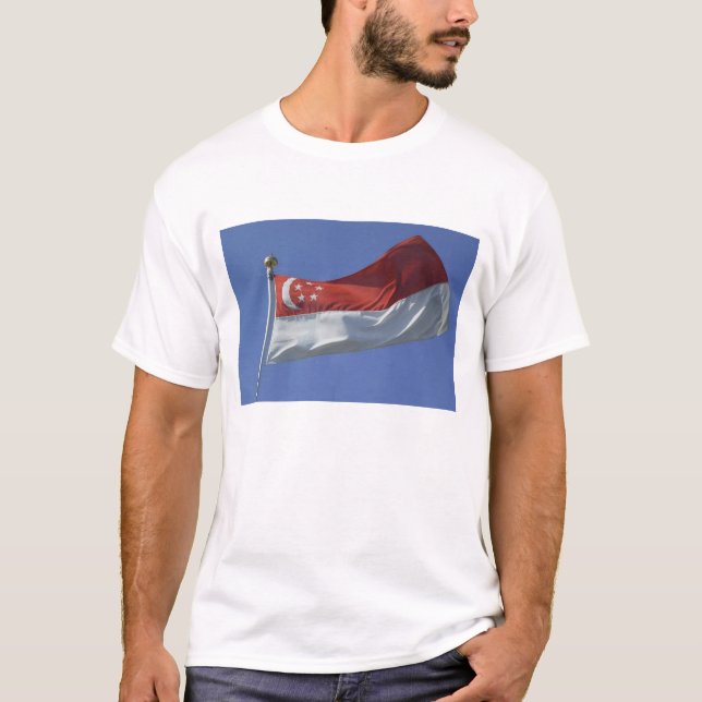 Singaporeflagga Tröja (Framsida)